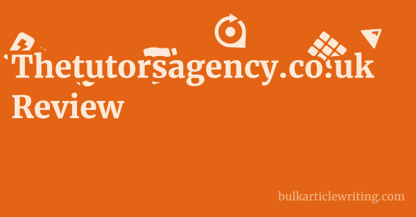 Thetutorsagency.co.uk Review 1 by