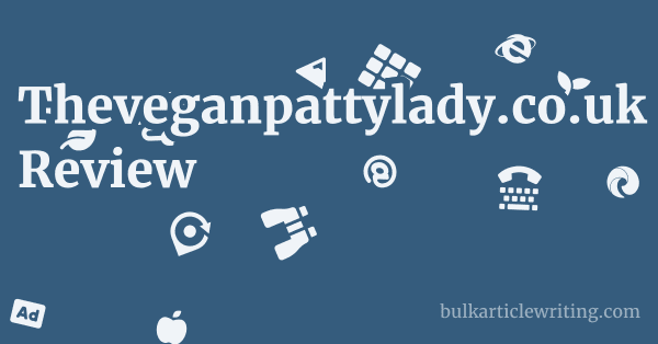 Theveganpattylady.co.uk Review 1 by Partners