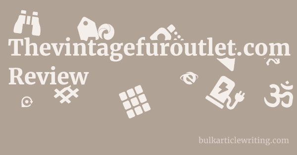 Thevintagefuroutlet.com Review 1 by Partners