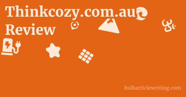 Thinkcozy.com.au Review 1 by