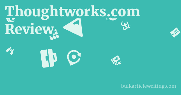 Thoughtworks.com Review 1 by