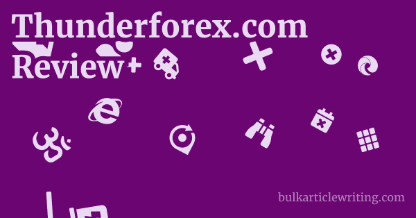 Thunderforex.com Review 1 by