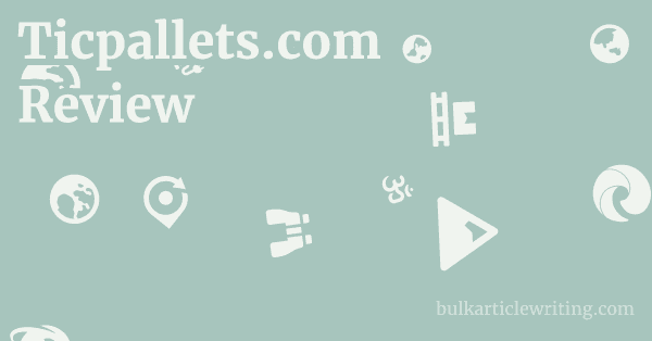 Ticpallets.com Review 1 by