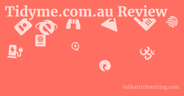 Tidyme.com.au Review 1 by