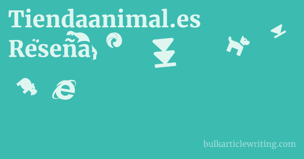 Tiendaanimal.es Reseña 1 by