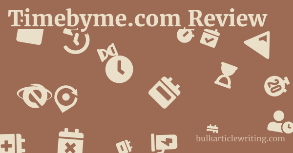 Timebyme.com Review 1 by