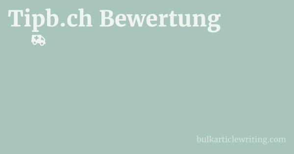 Tipb.ch Bewertung