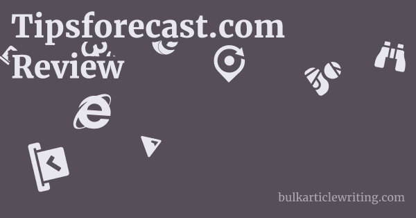 Tipsforecast.com Review 1 by