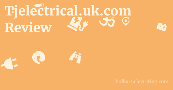 Tjelectrical.uk.com Review 1 by