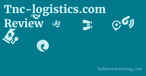 Tnc-logistics.com Review 1 by