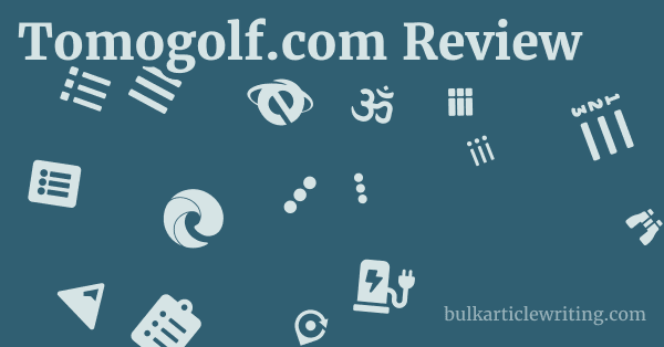Tomogolf.com Review 1 by