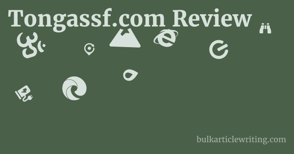 Tongassf.com Review 1 by