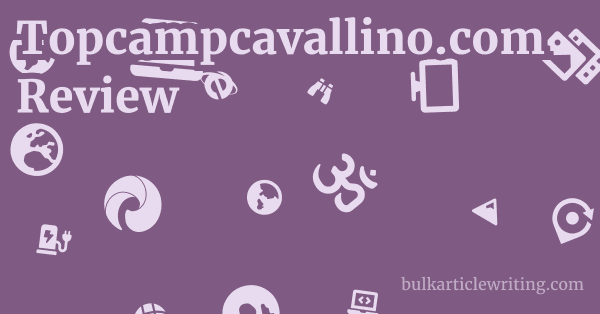 Topcampcavallino.com Review 1 by