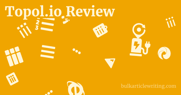 Topol.io Review 1 by