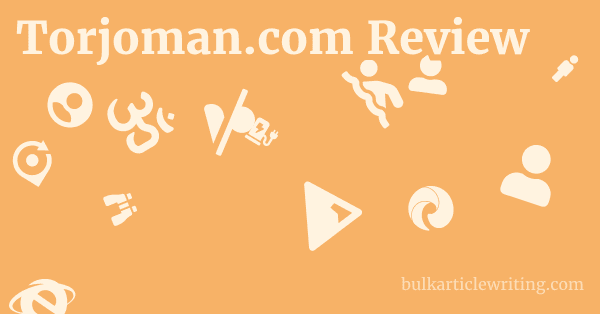 Torjoman.com Review 1 by