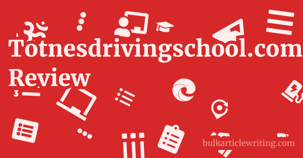 Totnesdrivingschool.com Review 1 by
