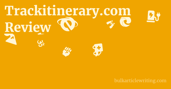 Trackitinerary.com Review 1 by