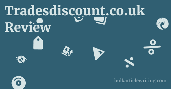 Tradesdiscount.co.uk Review 1 by