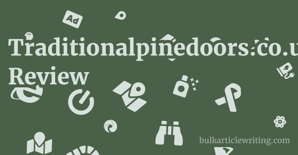 Traditionalpinedoors.co.uk Review 1 by