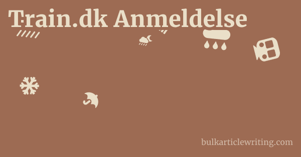 Train.dk Anmeldelse 1 by Partners