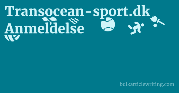 Transocean-sport.dk Anmeldelse 1 by