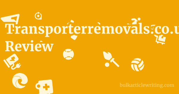 Transporterremovals.co.uk Review 1 by