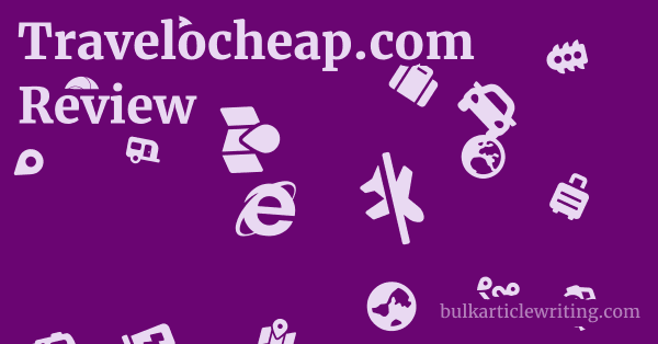 Travelocheap.com Review 1 by
