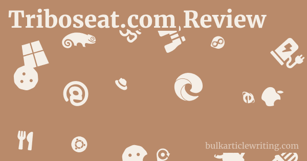 Triboseat.com Review 1 by