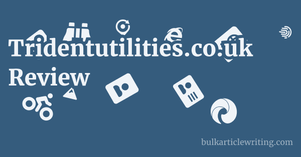 Tridentutilities.co.uk Review 1 by