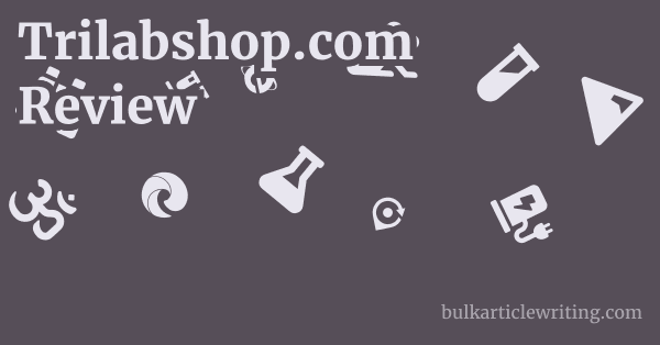 Trilabshop.com Review 1 by