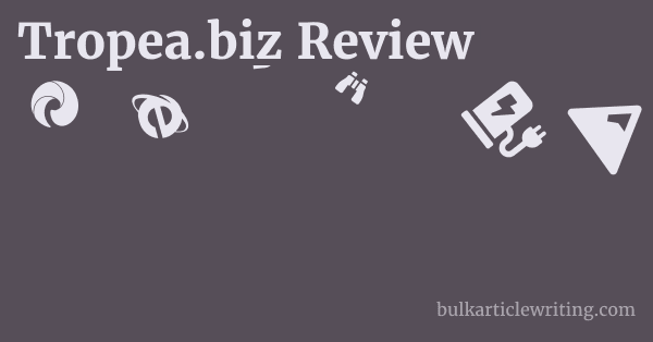Tropea.biz Review 1 by
