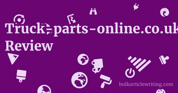 Truck-parts-online.co.uk Review 1 by