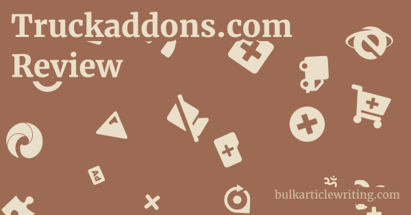 Truckaddons.com Review 1 by