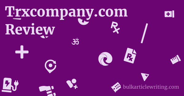 Trxcompany.com Review 1 by Partners