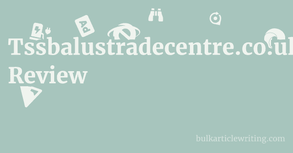 Tssbalustradecentre.co.uk Review 1 by