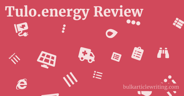 Tulo.energy Review 1 by
