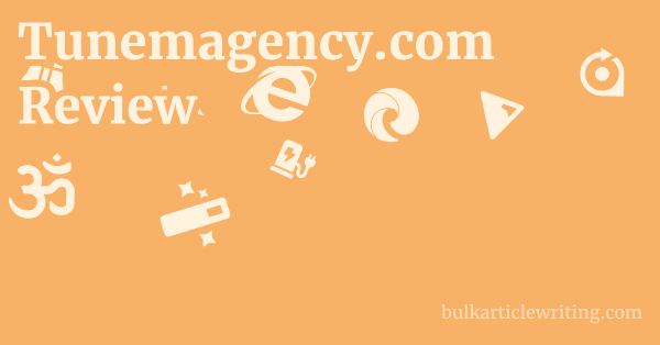 Tunemagency.com Review 1 by