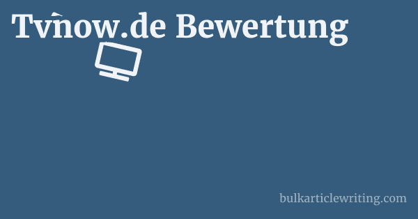 Tvnow.de Bewertung 1 by