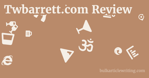 Twbarrett.com Review 1 by