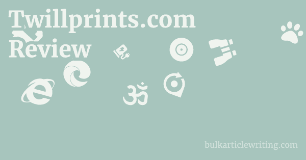 Twillprints.com Review 1 by