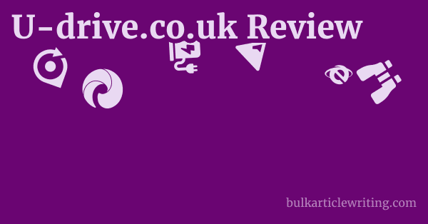 U-drive.co.uk Review 1 by