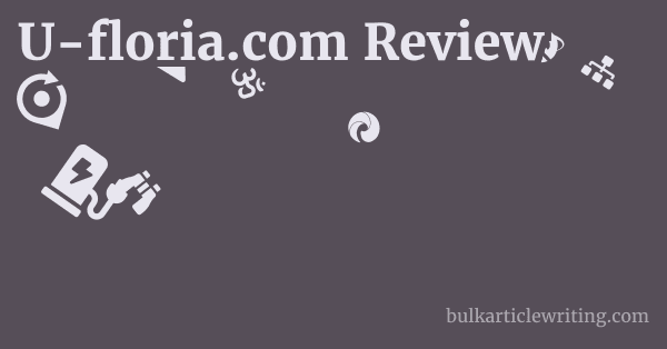 U-floria.com Review 1 by