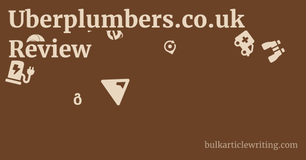 Uberplumbers.co.uk Review 1 by