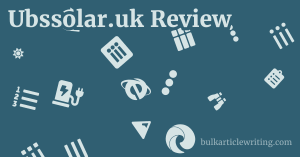 Ubssolar.uk Review 1 by