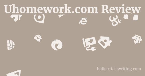 Uhomework.com Review 1 by