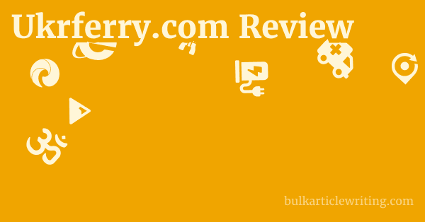 Ukrferry.com Review 1 by Partners