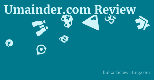 Umainder.com Review 1 by