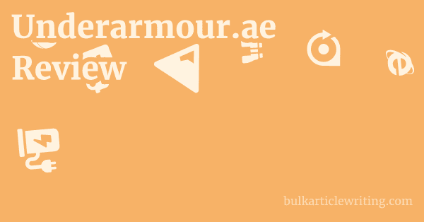 Underarmour.ae Review 1 by
