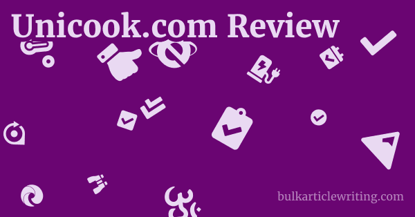 Unicook.com Review 1 by