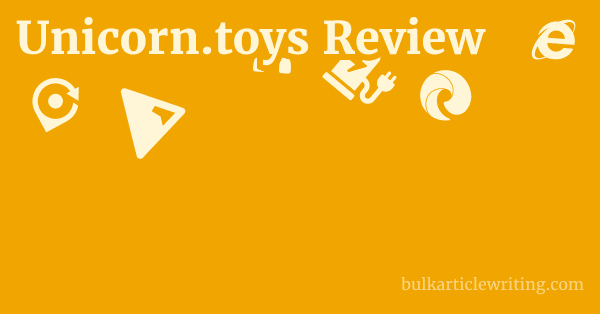 Unicorn.toys Review 1 by